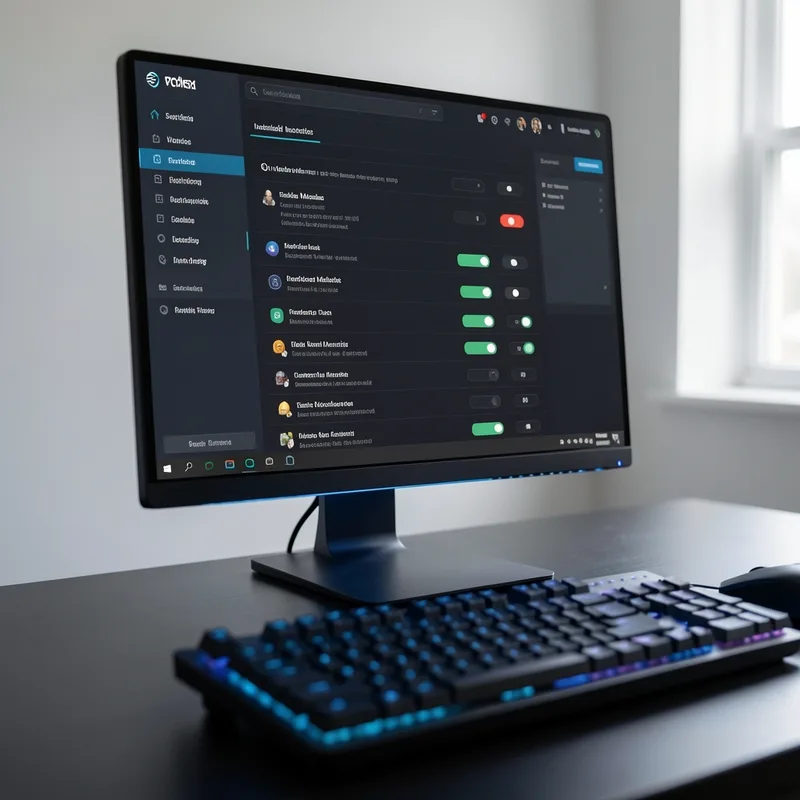Écran affichant une interface d&rsquo;administration WordPress avec la liste des extensions installées
